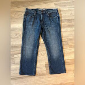 Tommy Bahama Authentic Jeans Straight Leg 38 Hemmed bottoms